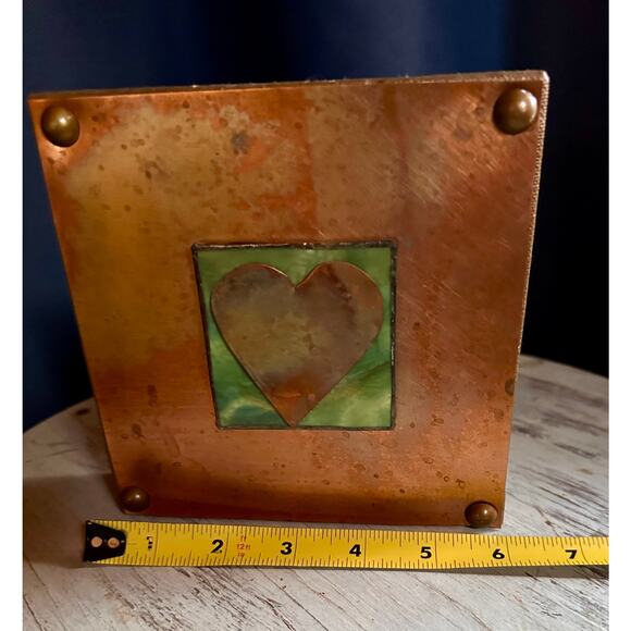 Handmade Copper Art from C.Lizzy , Copper Heart Art - Picture 5 of 7